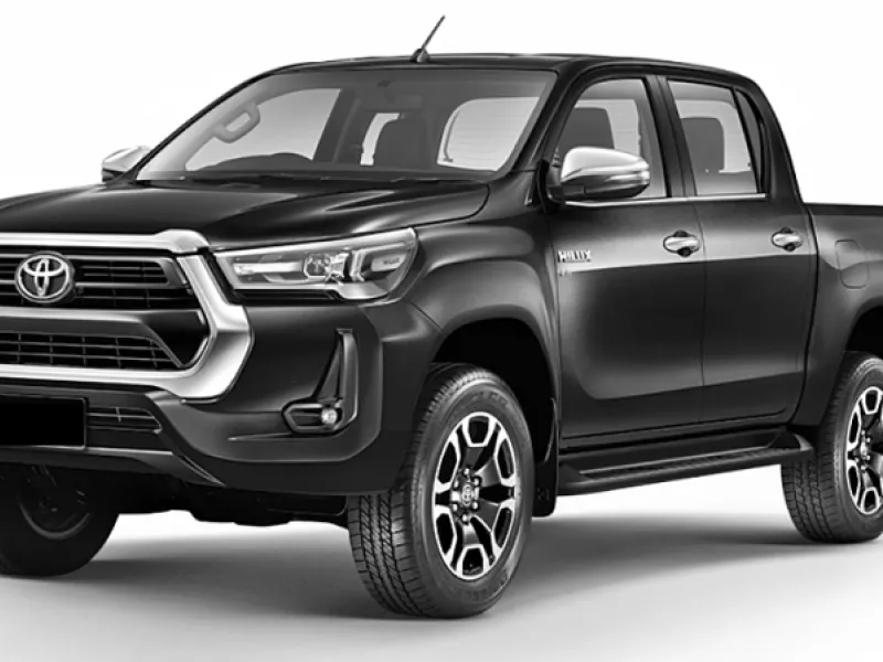 Toyota Hilux 2021 — Pickup car rental with chauffeur in Abidjan